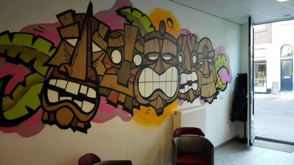 Graffiti Muurschildering Graffitiuitje.nl