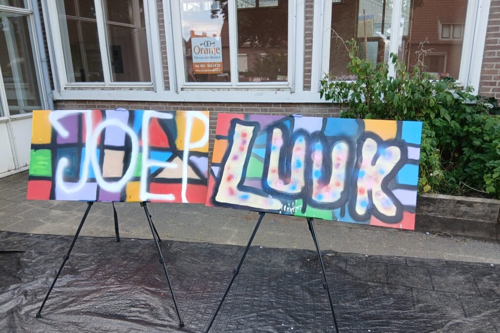 kinderfeestje bij Graffitiuitje.nl