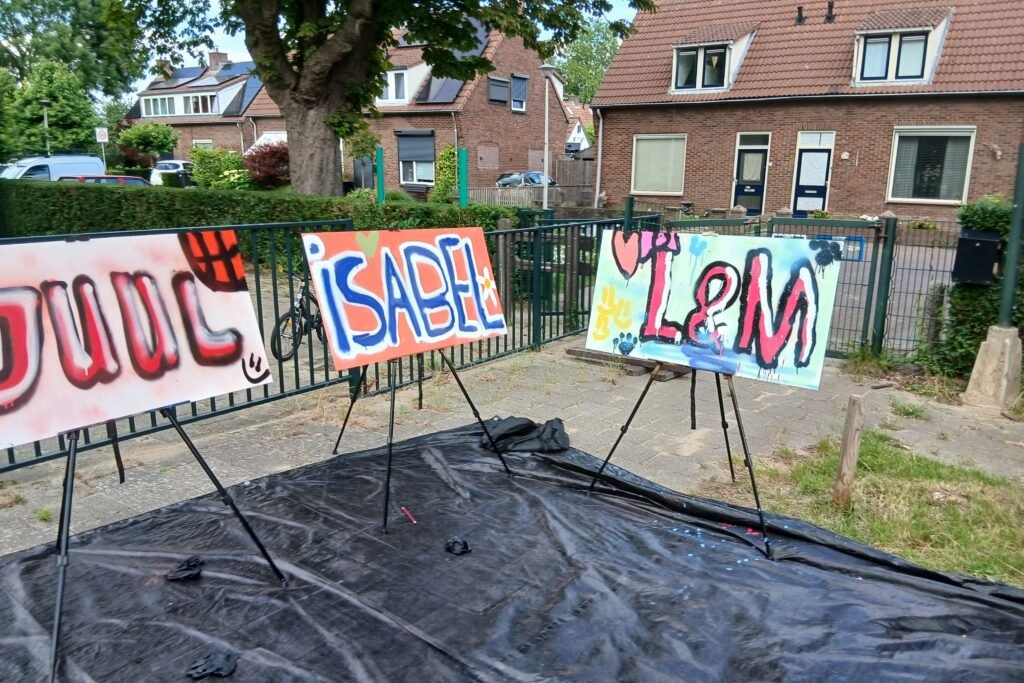 Graffiti Workshop Kinderfeestje 4