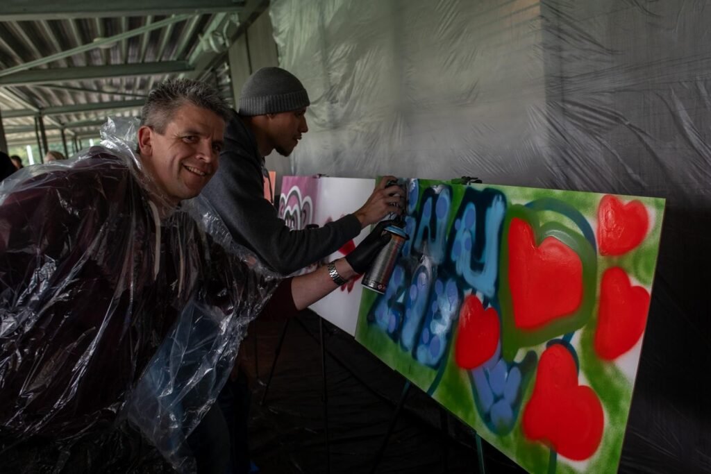 Graffiti Workshop Vrijgezellenfeest 2